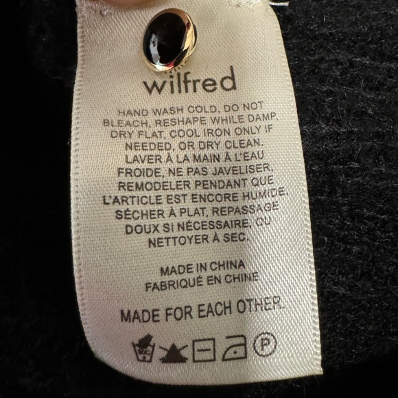 Aritzia Wilfred Front To Back Cardigan Sz S - Picture 5 of 14